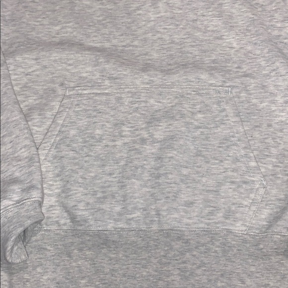 North face gray and pink hoodie sweatshirt - Picture 3 of 3